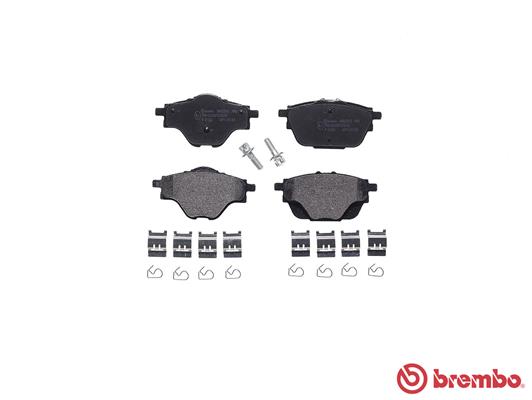 A.B.S. P 61 124 BREMBO Bremsbelagsatz, Scheibenbremse